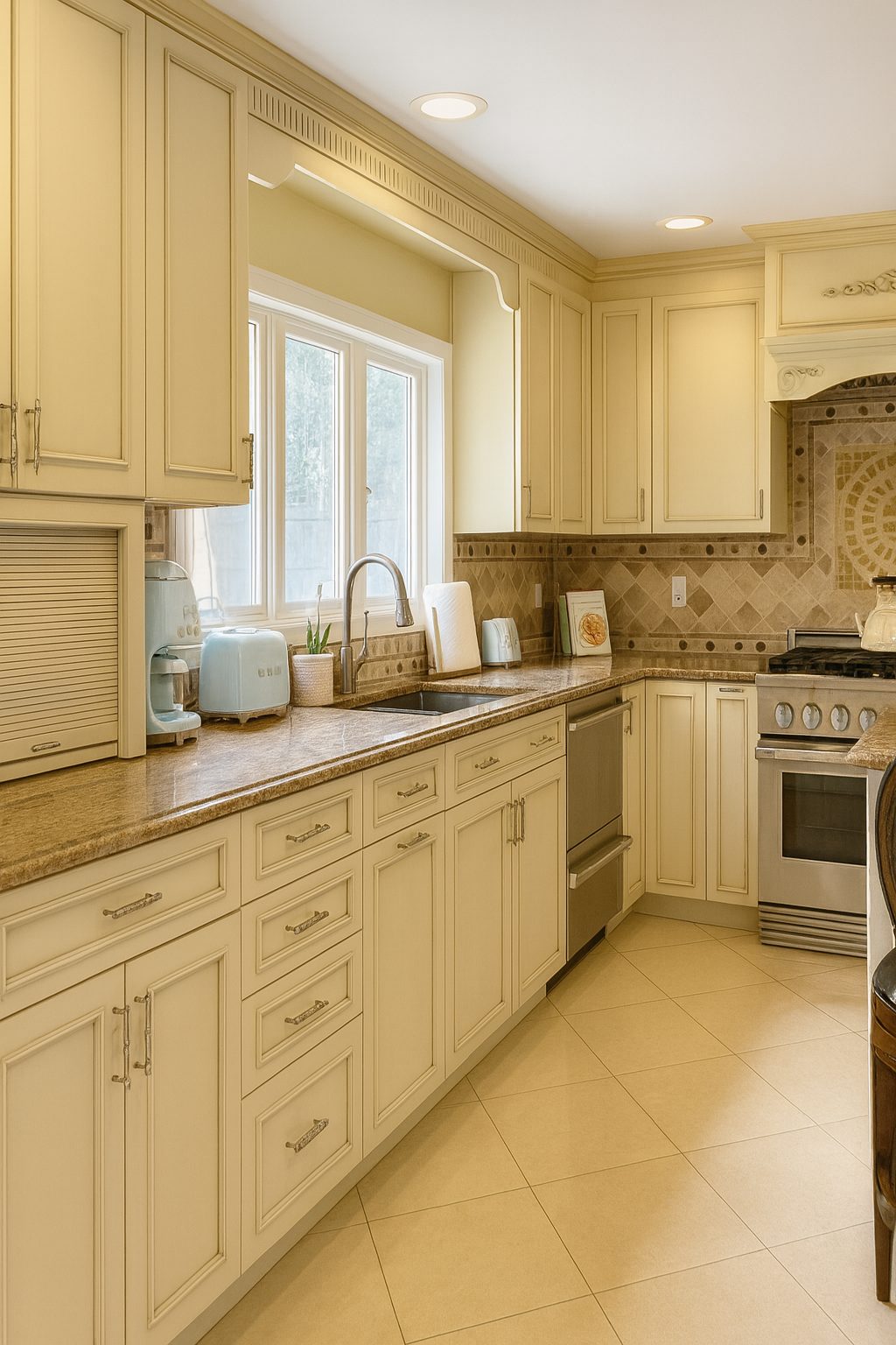 Renovated kitchen